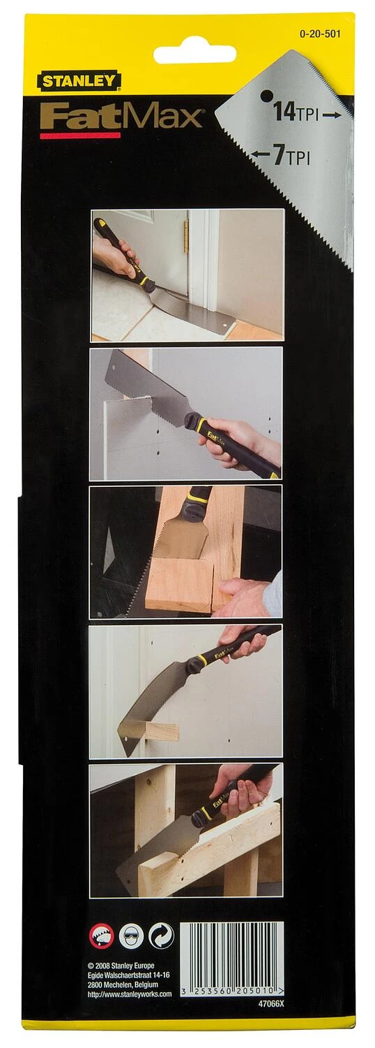 Stanley Japanse Zaag Fijn/Grof 600mm 4 Stanley Japanse Zaag Fijn/Grof 600mm - Afbeelding 4