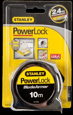 Stanley Rolbandmaat Powerlock Blade Armor - 10 Meter 9 Stanley Rolbandmaat Powerlock Blade Armor - 10 Meter -Stanley Verkoopwinkel 0 33 532 P1