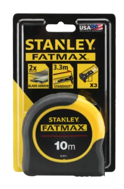 Stanley Rolbandmaat FatMax Blade Armor - 10 Meter 5 Stanley Rolbandmaat FatMax Blade Armor - 10 Meter -Stanley Verkoopwinkel 0 33 811 2 3