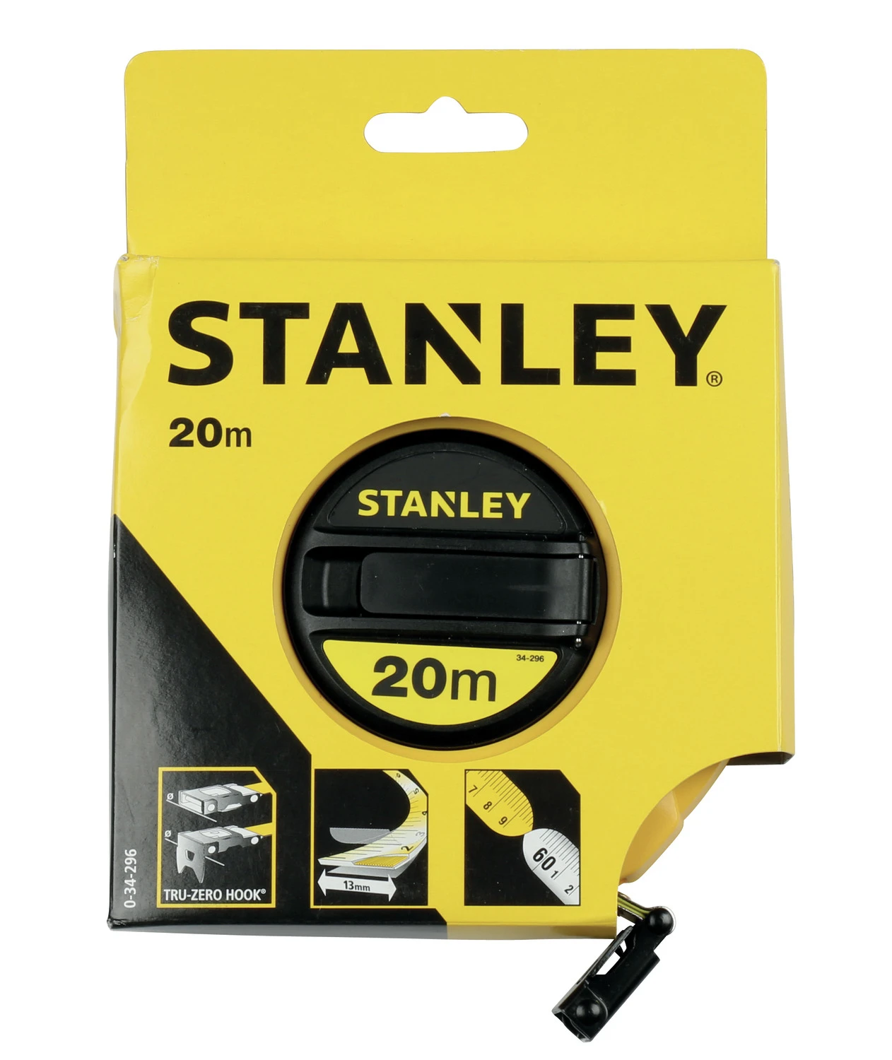 Stanley Landmeter Glasfiberband - 20 Meter 3 Stanley Landmeter Glasfiberband - 20 Meter - Afbeelding 3