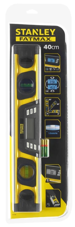 Stanley FatMax Digitale Waterpas - 400 Mm 11 Stanley FatMax Digitale Waterpas - 400 Mm -Stanley Verkoopwinkel 0 42 063 P1