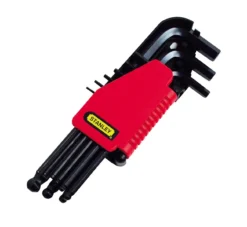 Stanley Inbussleutelset 9 Delig 1.5,2,2.5,3,4,5,6 8,10mm
