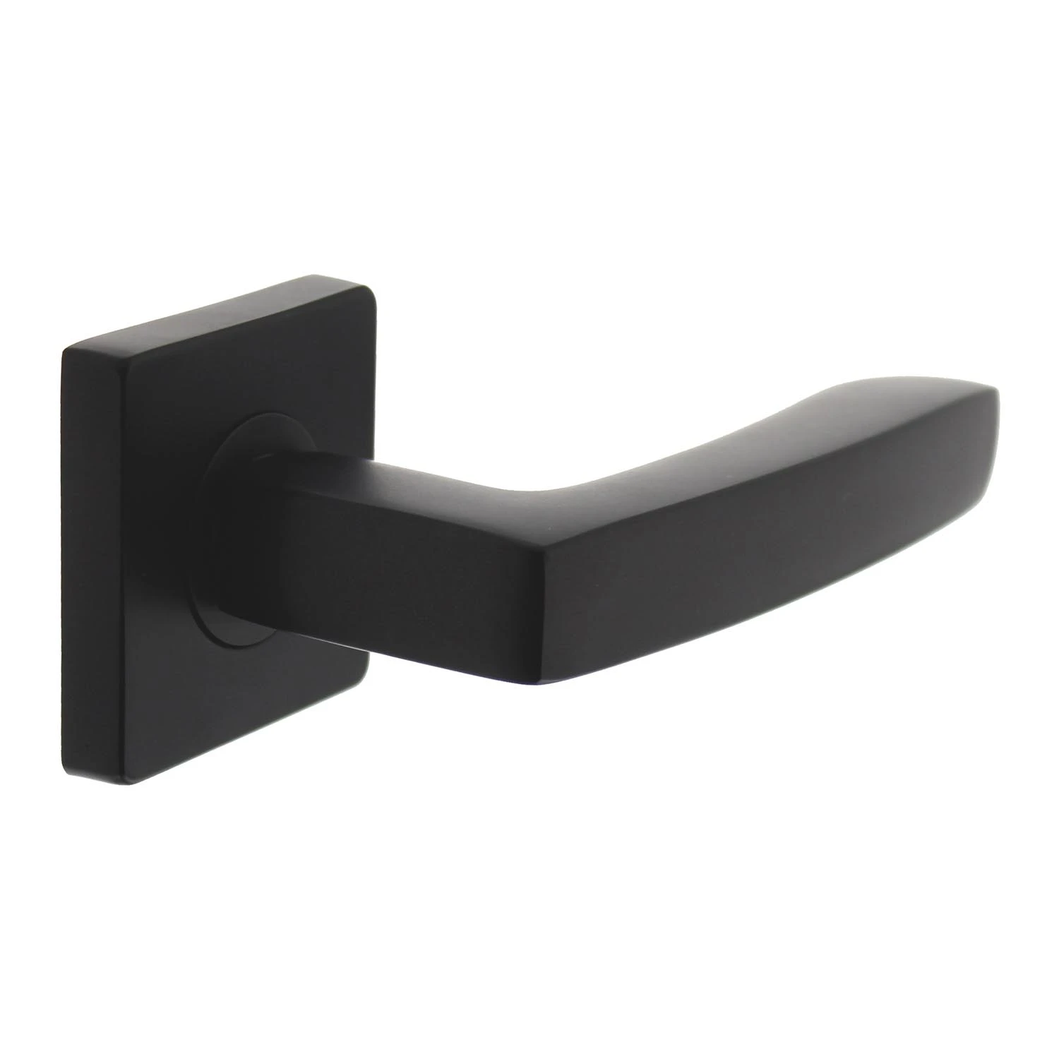 Intersteel Deurkruk Minos Op Vierkant Rozet Mat Zwart 1 Intersteel Deurkruk Minos Op Vierkant Rozet Mat Zwart