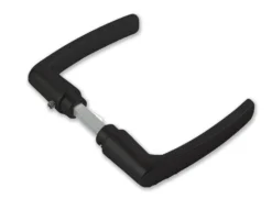 Haxo Deurgreep Set Mat Zwart Met WC-badkamerslot | Deurbeslag 15 Haxo Deurgreep Set Mat Zwart Met WC-badkamerslot | Deurbeslag -Stanley Verkoopwinkel 0170.100.0101 1