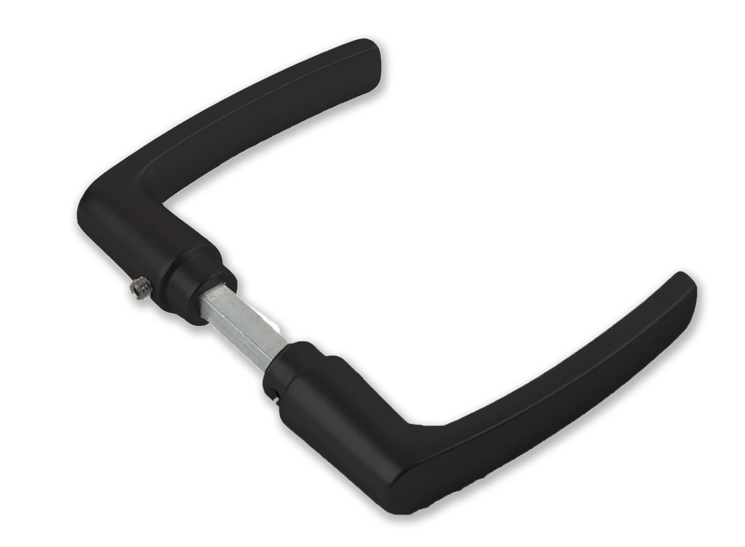 Haxo Deurgreep Set Mat Zwart Met Dag En Nacht Slot | Deurbeslag 6 Haxo Deurgreep Set Mat Zwart Met Dag En Nacht Slot | Deurbeslag - Afbeelding 6