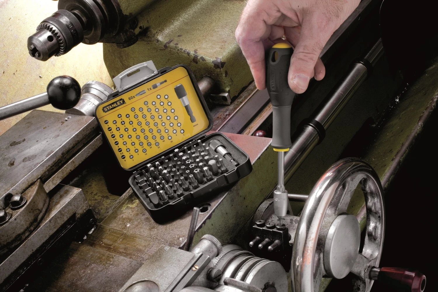 Stanley Bitset ExpertPro 1/4" (61 Delig) 2 Stanley Bitset ExpertPro 1/4" (61 Delig) - Afbeelding 2