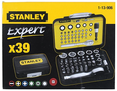 Stanley Bitset ExpertPro 1/4" Ratelsleutel (40 Delig) 3 Stanley Bitset ExpertPro 1/4" Ratelsleutel (40 Delig) - Afbeelding 3