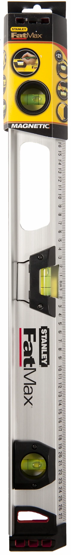 Stanley FatMax I-beam Waterpas Magnetisch - 600 Mm 4 Stanley FatMax I-beam Waterpas Magnetisch - 600 Mm - Afbeelding 4