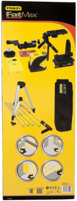 Stanley Fatmax Zelf-nivellerende Kruislaserkit CL2XTI 19 Stanley Fatmax Zelf-nivellerende Kruislaserkit CL2XTI -Stanley Verkoopwinkel 1 77 121 P1s