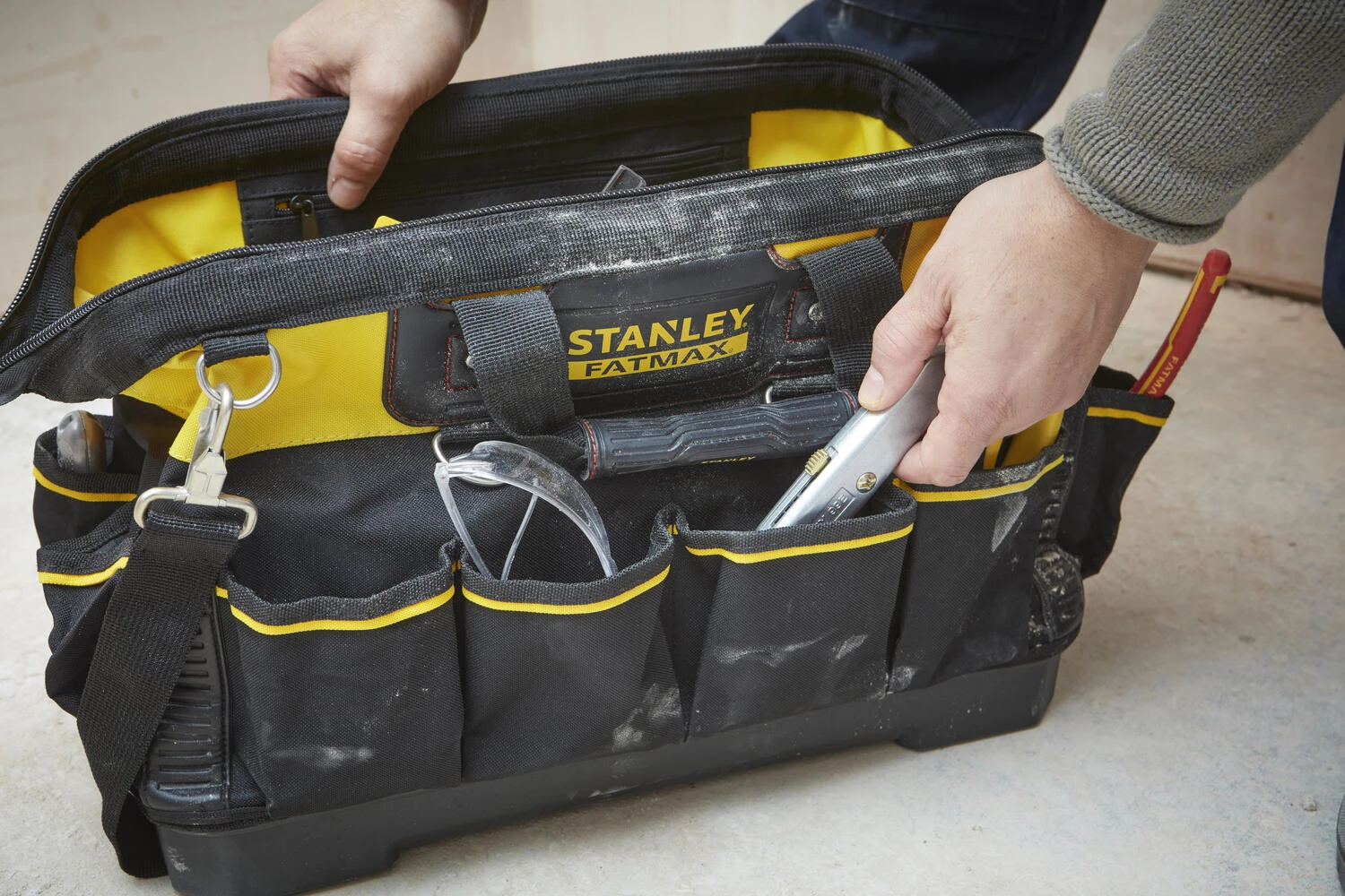 Stanley FatMax Gereedschapstas 49x26x10cm 4 Stanley FatMax Gereedschapstas 49x26x10cm - Afbeelding 4