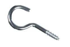 Gebu Schroefhaak RVS 60 Mm - 100 Stuks