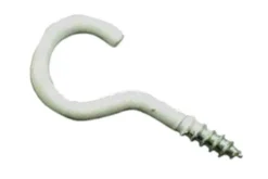 Gebu Schroefhaak Verzinkt Wit 20 Mm - 100 Stuks