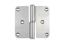 Kogelpaumelle Qlinq RVS Rond Links - 89x89mm