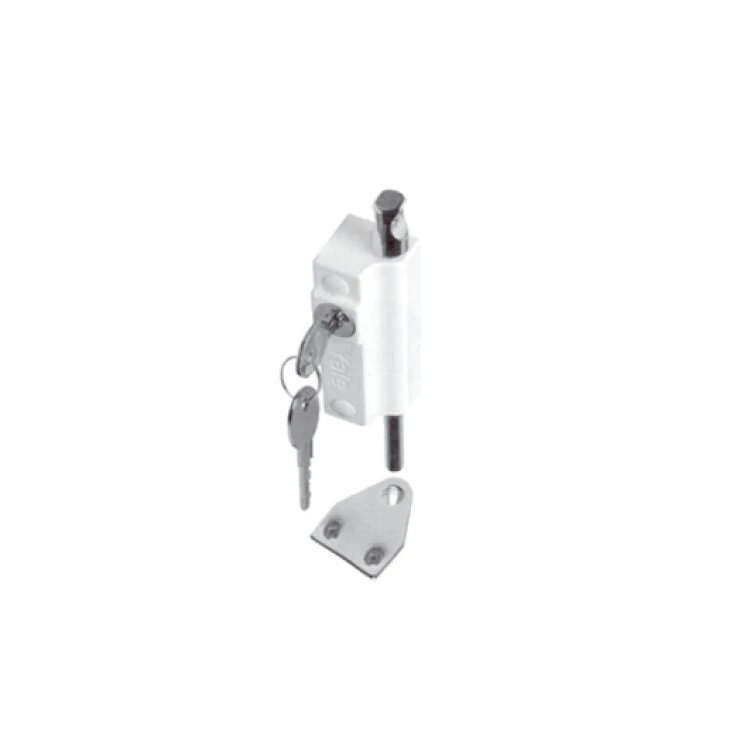 SecuMax Raamoplegslot Buitendraaiend Wit 1 SecuMax Raamoplegslot Buitendraaiend Wit