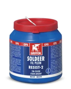 Griffon Soldeerdraad Massief 96.5/3.5 2 Mm 500 Gram