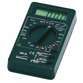 Soundex Digitale Multimeter DM 25 1 Soundex Digitale Multimeter DM 25