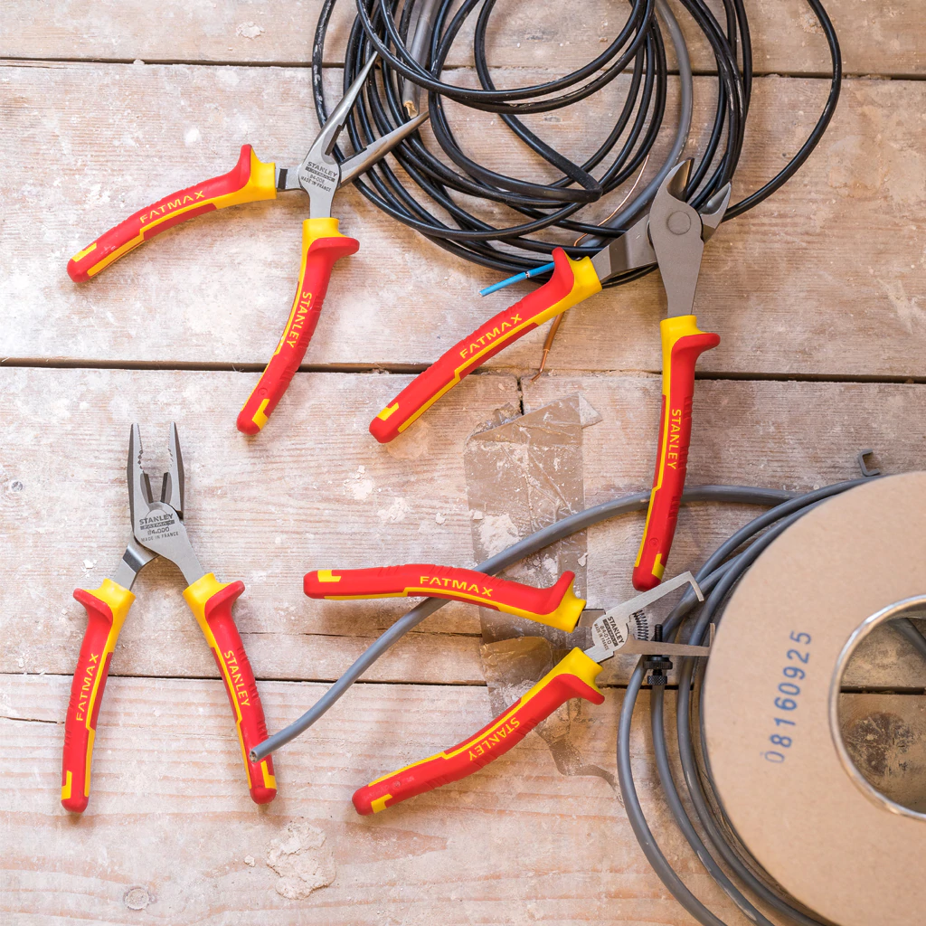 Stanley VDE Tangenset 4-delig 3 Stanley VDE Tangenset 4-delig - Afbeelding 3