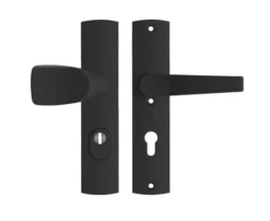 AXA Old Black Veiligheidsbeslag Kerntrekbeveiliging Knop/Kruk