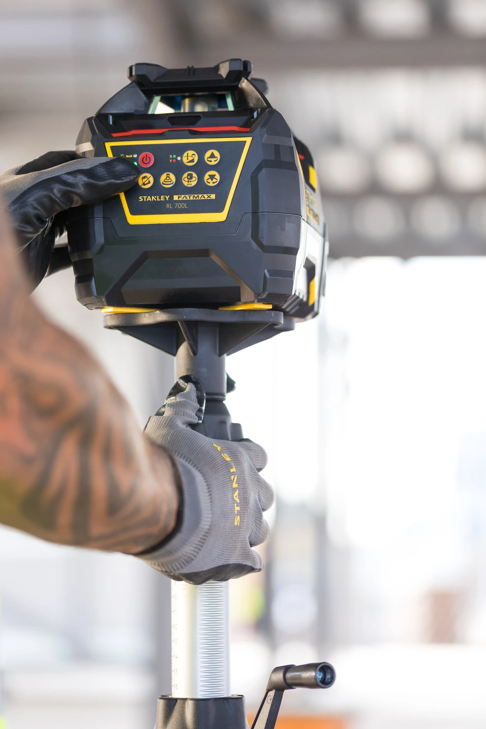 Stanley Fatmax Roterende Laser RL700L LI-ION Rood 4 Stanley Fatmax Roterende Laser RL700L LI-ION Rood - Afbeelding 4