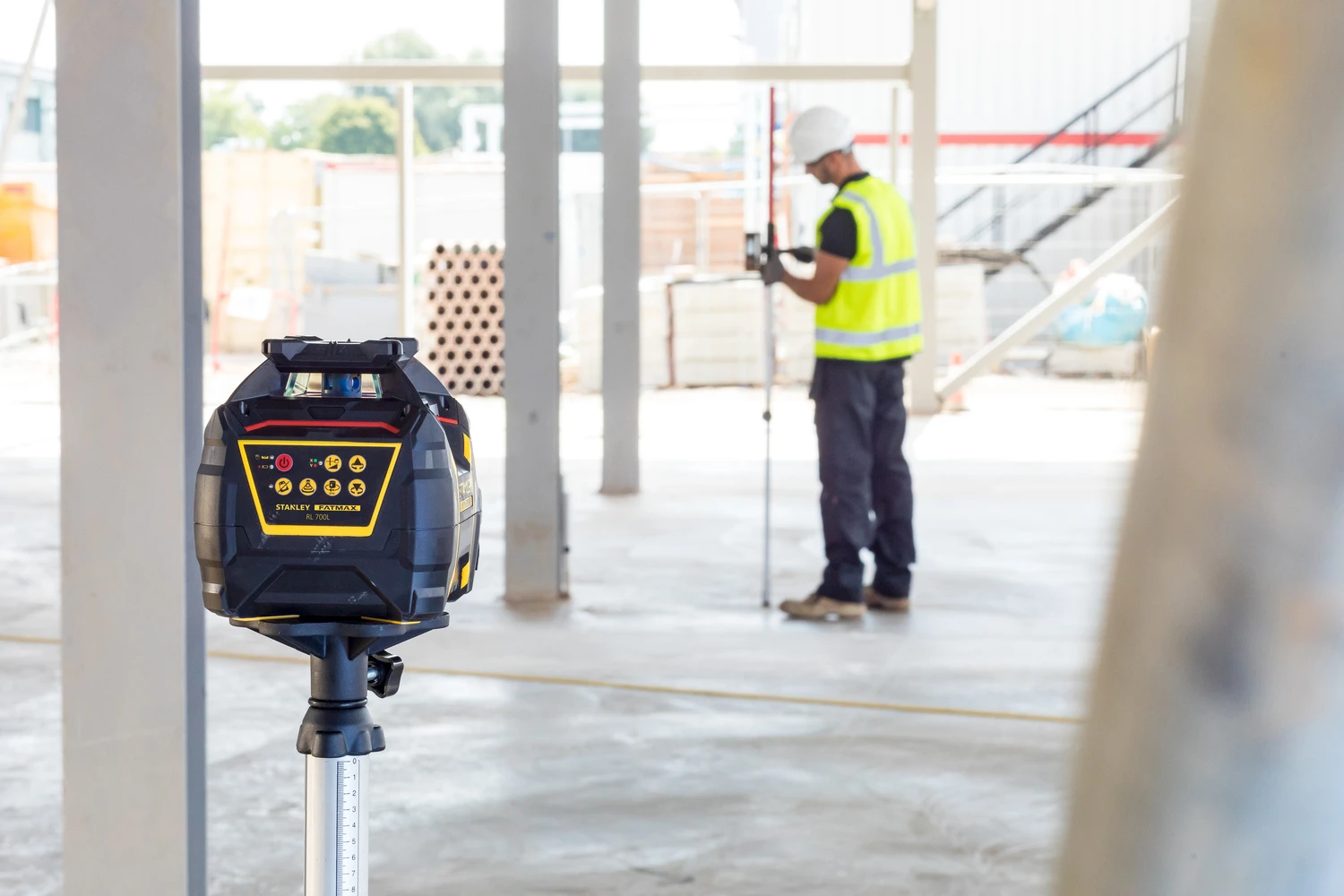 Stanley Fatmax Roterende Laser RL700L LI-ION Rood 6 Stanley Fatmax Roterende Laser RL700L LI-ION Rood - Afbeelding 6