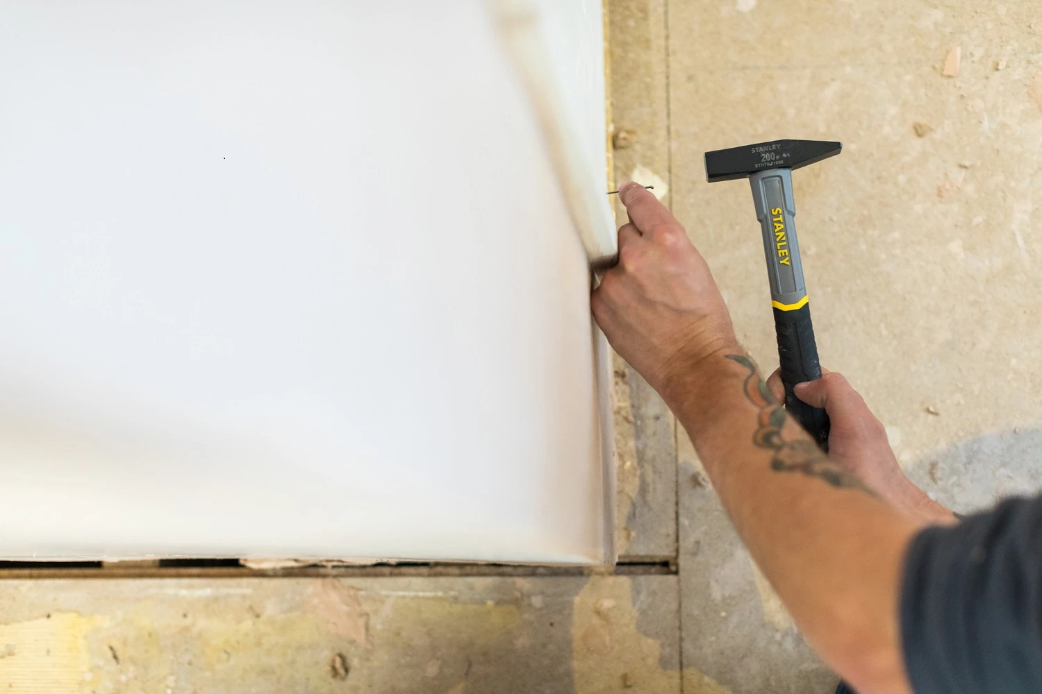 Stanley Bankhamer Glasvezel 200gr Kop 2 Stanley Bankhamer Glasvezel 200gr Kop - Afbeelding 2