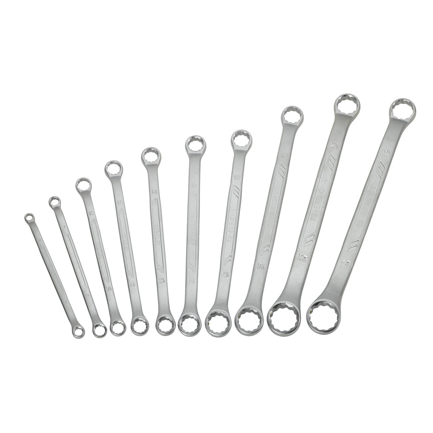 Stanley Transmodule Ringsleutelset 10-delig 1 Stanley Transmodule Ringsleutelset 10-delig