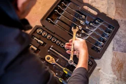 Stanley 1/2"+1/4" Dopsleutelset + Ringsteeksleutels (41 Delig) 16 Stanley 1/2"+1/4" Dopsleutelset + Ringsteeksleutels (41 Delig) -Stanley Verkoopwinkel STMT82832 1 A2