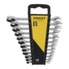 Stanley Ratel Ringsteeksleutelset 12 Delig 8-19mm
