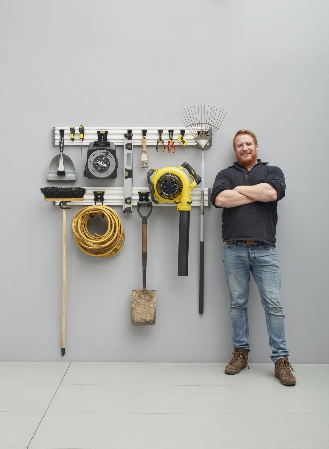 Stanley Track Wall Starterset 20-delig 4 Stanley Track Wall Starterset 20-delig - Afbeelding 4