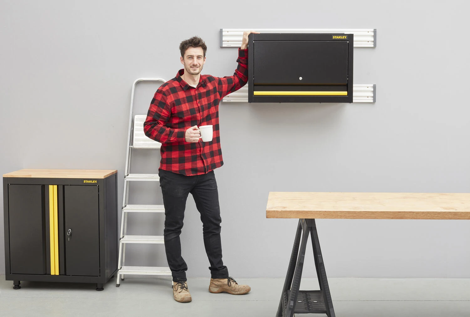 Stanley Wandkast 1 Deur RTA 14 Stanley Wandkast 1 Deur RTA - Afbeelding 14