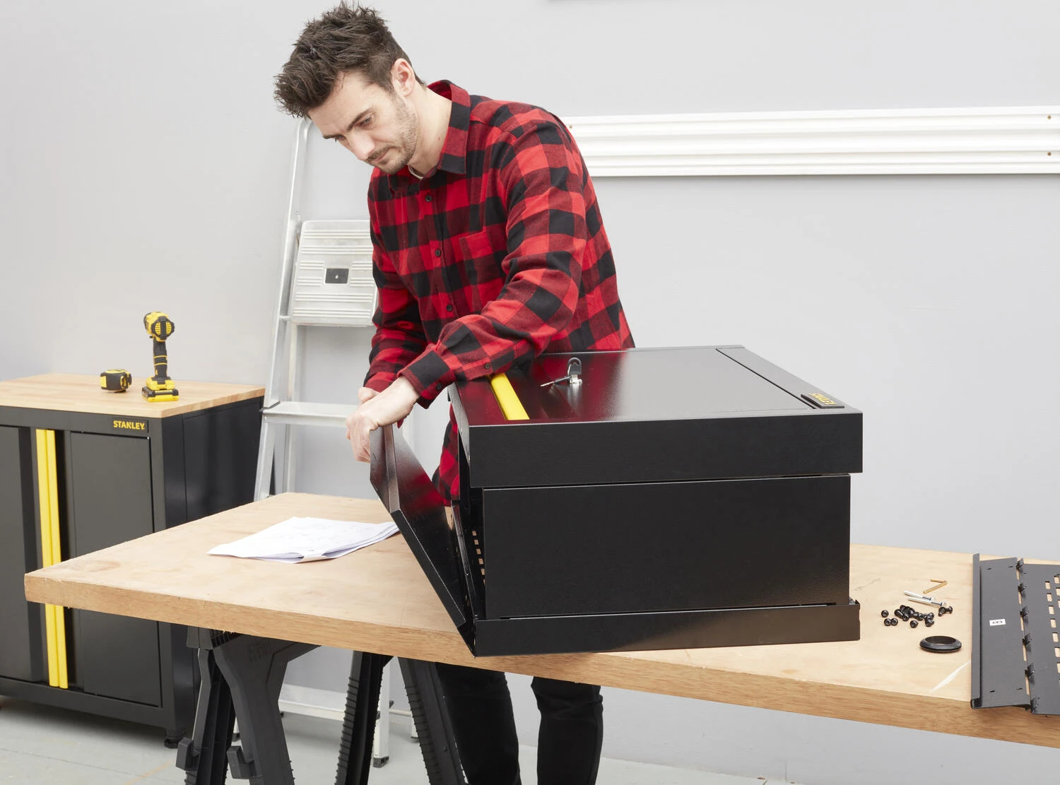 Stanley Wandkast 1 Deur RTA 5 Stanley Wandkast 1 Deur RTA - Afbeelding 5