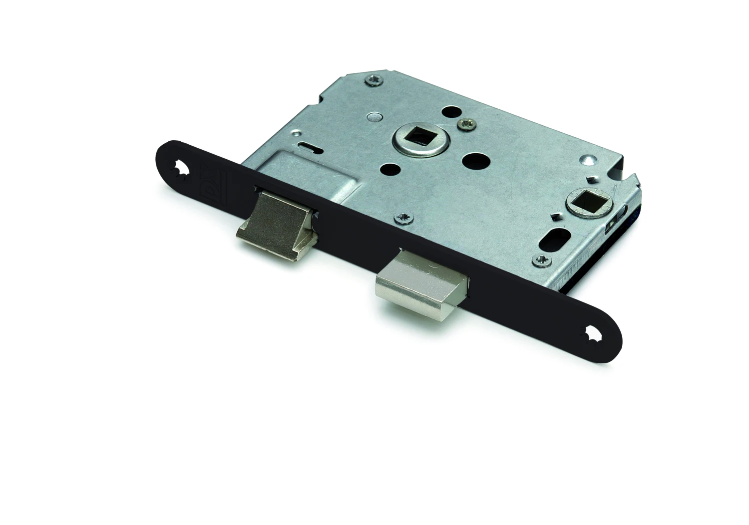 Haxo Deurgreep Set Mat Zwart Met WC-badkamerslot | Deurbeslag 2 Haxo Deurgreep Set Mat Zwart Met WC-badkamerslot | Deurbeslag - Afbeelding 2