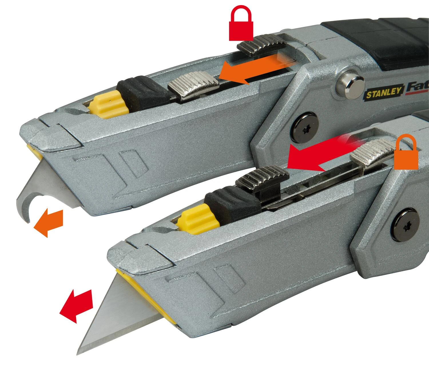 Stanley PRO DUO Uitschuifbaar Vouwmes 3 Stanley PRO DUO Uitschuifbaar Vouwmes - Afbeelding 3