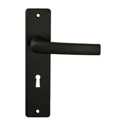 Haxo Deurgreep Set Mat Zwart Met Dag En Nacht Slot | Deurbeslag 12 Haxo Deurgreep Set Mat Zwart Met Dag En Nacht Slot | Deurbeslag -Stanley Verkoopwinkel klink4M scaled