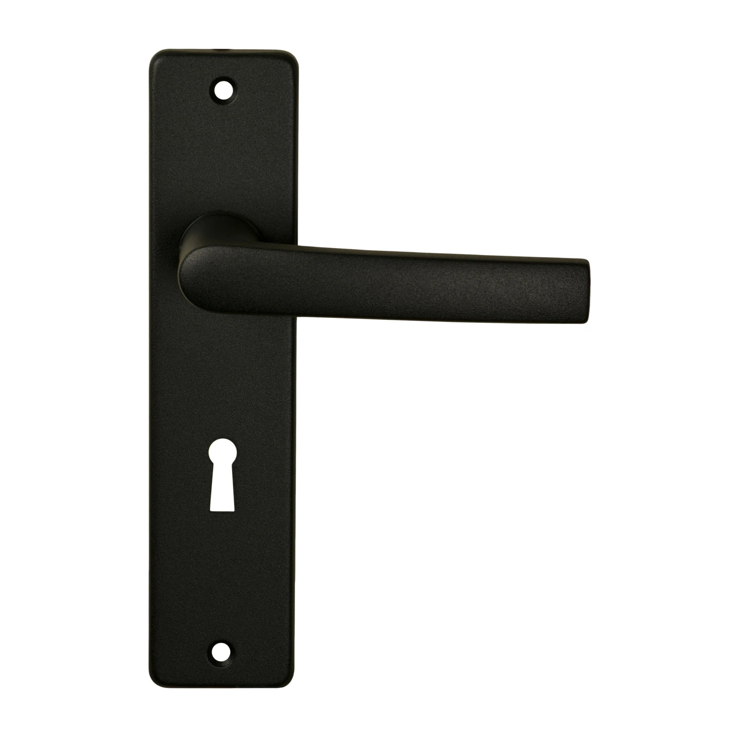 Haxo Deurgreep Set Mat Zwart Met Dag En Nacht Slot | Deurbeslag 5 Haxo Deurgreep Set Mat Zwart Met Dag En Nacht Slot | Deurbeslag - Afbeelding 5