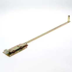 Waelbers Rolstaartschuif Met Bocht Geel Verzinkt 800 Mm